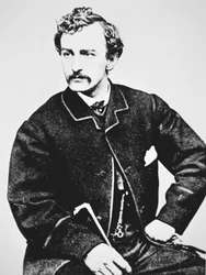 John Wilkes Booth (1838-65), der Attentäter Abraham Lincolns