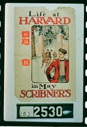 Leben an der Harvard, Plakat für die Maiausgabe von Scribners Magazine