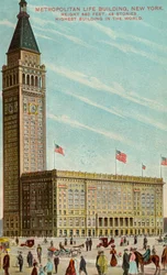 Metropolitan Life Building, New York, ca. 1909-13