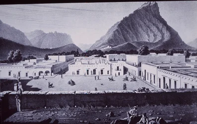 Mexikanisch-Amerikanischer Krieg (1846-48), Monterrey, erobert von General Zachary Taylor
