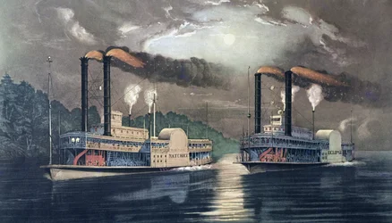 Mitternachtsrennen auf dem Mississippi