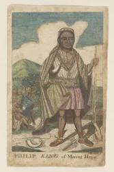 Phillip, König von Mount Hope, veröffentlicht 1772