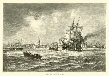 Hafen von Liverpool