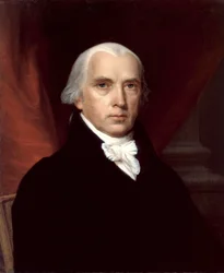 Porträt von James Madison