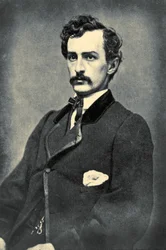 Porträt von John Wilkes Booth, ca. 1860