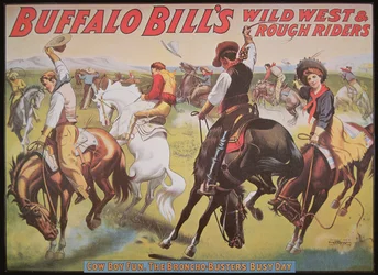 Plakat für Buffalo Bills Wild West Show