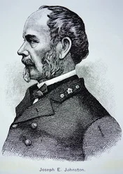 Porträt von General Joseph E. Johnston (1807-1891)