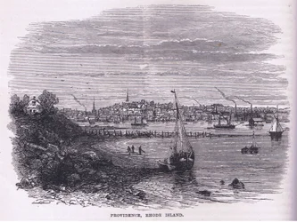 Providence, Rhode Island, Illustration aus Cassell