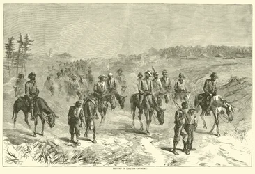 Rückkehr der Kautz-Kavallerie, Juni 1864