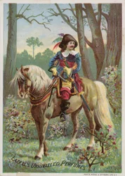 Soldat auf Pferd