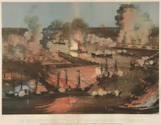 Glorreicher Seesieg des Mississippi, veröffentlicht 1862