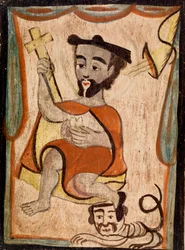 St. Hieronymus und ein Löwe