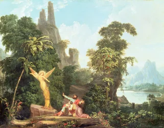 Der Engel erscheint Manoah