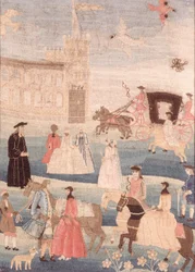 Der Chandler Hochzeitsteppich, ca. 1756