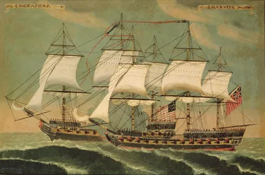 Die Chesapeak und die Shannon
