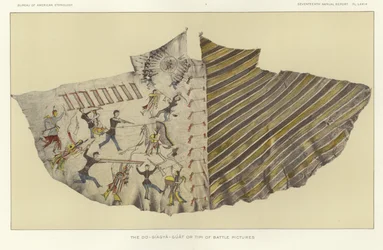 Der Do-Giagya-Guat oder Tipi der Schlachtbilder