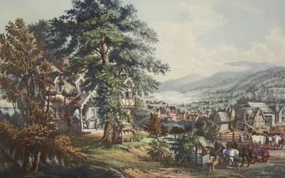 Das Heim von Evangeline, Im Akadischen Land