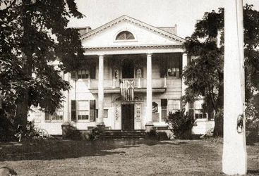 Das Morris-Jumel-Herrenhaus, New York City, 1915
