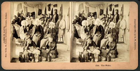 Das Wake, ca. 1890 (Stereograph)