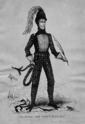 Das Tier, das Schutzgeld erhebt, veröffentlicht von Baker, New York, ca. 1842