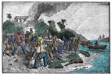 Der Tod von Kapitän Edward Davis