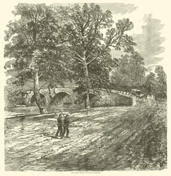 Die Steinbrücke über den Antietam, September 1862