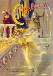 Theaterplakat für Aschenputtel