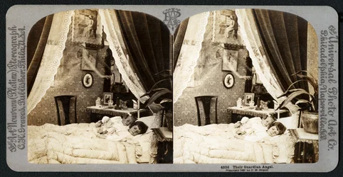 Ihr Schutzengel, 1897 (Stereograph)
