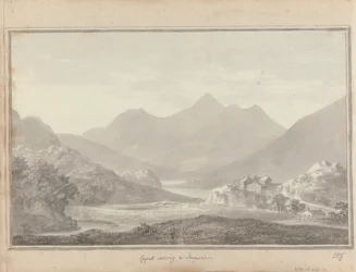 Ansichten in England, Schottland und Wales: Capel Cerrig und Snowdon