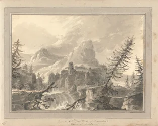 Ansichten in England, Schottland und Wales: Kopiert von einem Bild im Haus des Herzogs von Devonshire in Londesbro