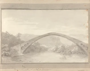 Ansichten in England, Schottland und Wales: Pont Y Pridd im Tal von Taff oder Glamorgan