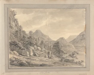 Ansichten in England, Schottland und Wales; Tour in Schottland: In der Nähe von Lowdoor