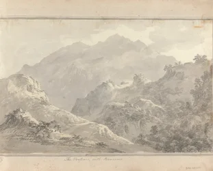 Ansichten in England, Schottland und Wales: Tour in Schottland; Die Trossacs, mit Benvenue