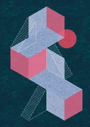 Unmögliche Treppen-Geometrie