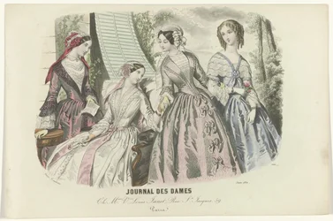Journal des Dames, Juni 1850, Nr. 1608: Ch. Mme Louis Janet