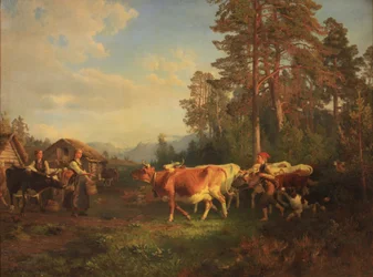 Kreaturen auf dem Heimweg