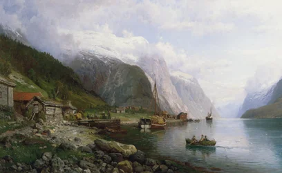 Abschnitt vom Sognefjord