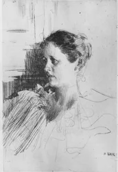 Porträt von Mrs. Charles Nagel