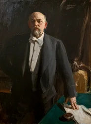 Porträt von Savva Mamontov