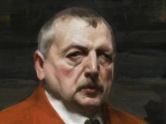 Selbstporträt in Rot (1915)