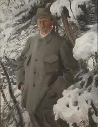 Der Maler Bruno Liljefors, 1906