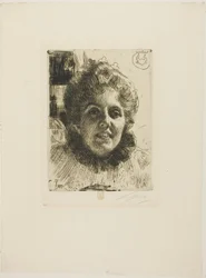 Aurore (Mrs. Aurore Klintberg, geb. Oxenstierna, Kopf)