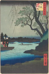 Ommayagashi, Sumida-Fluss, ca. 1857