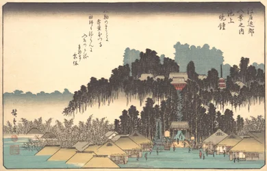 Vesperglocken in Ikegami, 19. Jahrhundert
