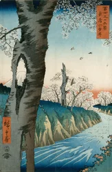 Koganei in der Provinz Musashi