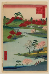 Offener Garten am Fukagawa Hachiman-Schrein