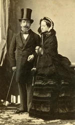 Kaiser Napoléon III und Kaiserin Eugénie