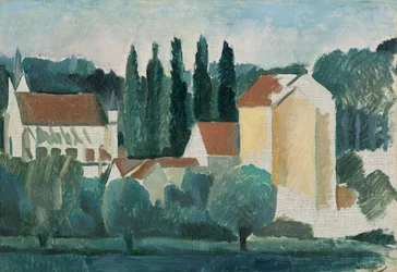 Die Kapelle unter Crécy (Die Mühle)