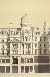 Die Leinenhalle (Detail), Regent Street, London