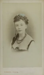 Porträt von Cora Pearl 1836-1886